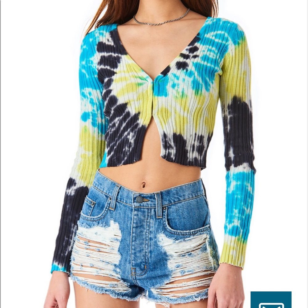MILLAU LF TYE DIE SWEATER NWOT SZ S